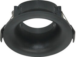 ELMARK Süllyesztett kerek lámpatest GU10 EL-902R1 fekete Elmark (ELM 92EL902R1 BL)