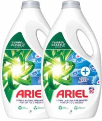 Ariel +Touch Of Lenor Fresh Air Detergent lichid pentru rufe 2x3L - 120 de spălări (80778928)