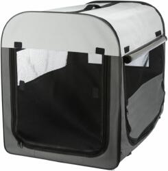 TRIXIE Trixie Cușcă pliabilă moale Basic M gri 80 x 65 x 55 cm