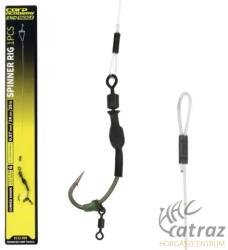 Carp Academy Spinner Rig Curved Shank 6-os - Fluorocarbon Előkötött Bojlis Horog
