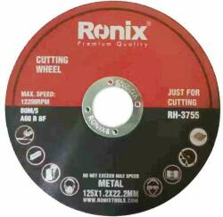 Ronix Vágókorong 125x1, 2x22, 2 mm (RH-3755)