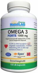 NutriLAB Omega 3 Prémium FORTE 1000mg kapszula - 150db - egeszsegpatika