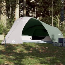 vidaXL Cort de camping cupolă pentru 4 persoane, verde, impermeabil (94727) Cort