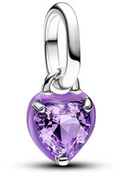 Pandora Pandora ME bíbor csakra szív mini függő charm - 793042C04 (793042C04)