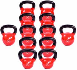 360 GEARS - Vinyl Kettlebell - "fitness M" 12 Db-os Sorozat 8-24 Kg
