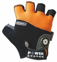 Power System Fitness Gloves Fit Girl Orange