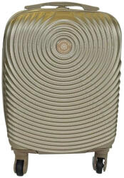 Leonardo Da Vinci arany műanyag négykerekű mini bőrönd 3036