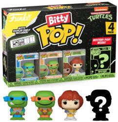 Funko Funko Bitty POP! Tini Nindzsa Teknőcök - Leonardo, 4 db-os figura szett (FU71507)