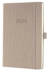 Sigel Naptár, A5, heti, 2025, kemény borító, SIGEL "Conceptum", taupe (C2560) - kreativjatek