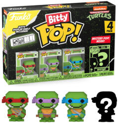 Funko Funko Bitty POP! Tini Nindzsa Teknőcök - 8 bit, 4 db-os figura szett (FU71510)