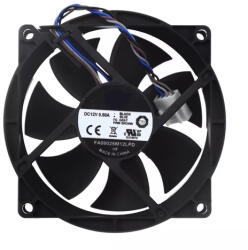 FCN HP EliteDesk 800 G2 G3 G4 TWR 705 G2 series 804057-001 12V 0.5A 80*25mm PWM 4 pin processzor/CPU hűtő/ventilátor/fan