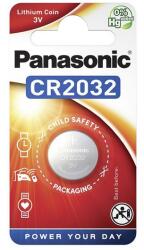 Panasonic Baterie, Panasonic, Litiu, CR2032/1B-PAN, 3 V (CR2032-1B-PAN / CR-2032EL/1B) (CR2032-1B-PAN / CR-2032EL/1B) Baterii de unica folosinta