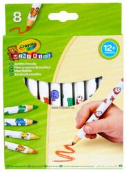 Crayola Mini Kids: 8 db vastag natúr színes ceruza 12 hó+ (CRA 81-0008)