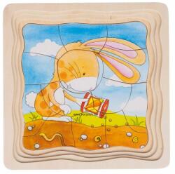 Goki Fejlődés Puzzle - Sárgarépa (GK 57495)