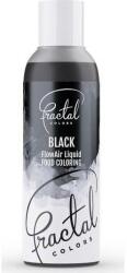 Airbrush festék folyadék Fractal - Fekete (100 ml) 6117 - dortis (DR-6117)