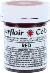 Sugarflair Colours Kakaóvajas csokoládé színező Sugarflair Red (35 g) C302 dortis - Sugarflair (DR-C302)