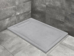 Radaway Doris F lapos szögletes zuhanytálca 180x80 szürke (11704)