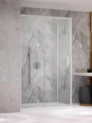 Radaway Idea White KDJ szögletes fehér zuhanykabin 150x80 átlátszó jobbos (9371)