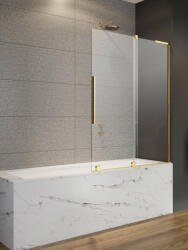 Radaway Furo SL Gold PND II arany kádparaván jobbos (11391)
