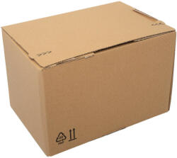  Önzáró csomagküldő doboz feltépő csíkkal 255x180x160 mm (14040-SPR)