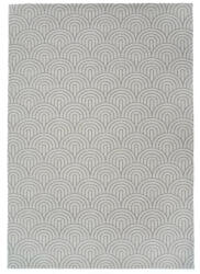  ARCO Grey, halványszürke alapon Art Deco mintás, elegáns EasyClean szőnyeg 160x230 cm