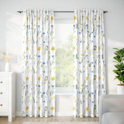 Goldea draperie 100% bumbac - pajiște românească 280x150 cm