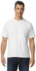 Gildan GI3000 körkötött rövid ujjú férfi pamut póló, White-XL (gi3000wh-xl)