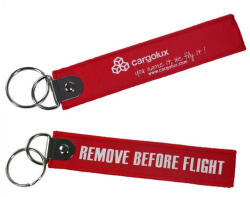  Cargolux Remove Before Flight kulcstartó