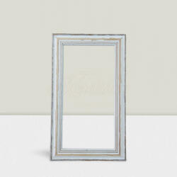 Keretshop 3, 7 cm Fehér koptatott 17, 8*34, 5 cm (KS241692)