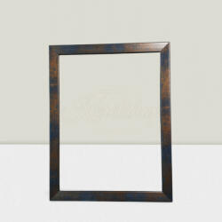 Keretshop Kék-arany foltos 30*40 cm (KS527773)