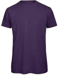 B and C Férfi rövid ujjú póló B&C Inspire T/men T-Shirt -2XL, Városi lila