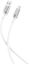 XO Кабел usb-usb-c, nb251, 1м, 6a, бял - xo