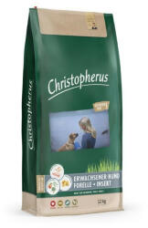 Christopherus Dog Adult Grain Free Pisztráng és rovar Small&medium 12kg (4005784021681)
