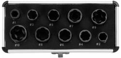 YATO Set de îndepărtare a capului de șurubelniță YATO 10 bucăți 3/8" 9-19 mm (YT-06031)
