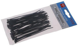  Legătură de cablu 120 x 2, 5 mm neagră (50 buc) (23810F)