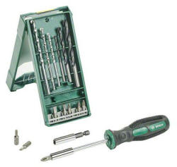 Bosch Set de vârfuri și burghii BOSCH Mini X-Line de 15 piese (2607017654)