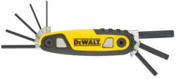 DEWALT Set chei hexagonale DEWALT 8 piese (1, 5-2-2, 5-3-4-5-6-8 mm) (DWHT0-70263)