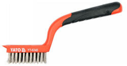 YATO Perie de sarma 180 mm 5 randuri inox (YT-6340) - absoluttools