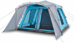 vidaXL 9 személyes kék felugró családi sátor tornáccal 4004214