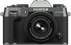 Fujifilm X-T50 + 15-45mm f/3.5-5.6 Gray (16828923) Digitális fényképezőgép