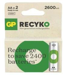 GP Batteries GP ReCyko NiMH Akkumulátor HR6 (AA) 2600mAh 2db (B25272) (B25272)