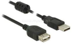 Delock USB 2.0-s bővítőkábel A-típusú csatlakozódugóval > USB 2.0-s, A-típusú csatlakozóhüvellyel (DL84884) (DL84884)