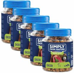 Simply from Nature Smart Bites recompense naturale caini 5x130 g cerb