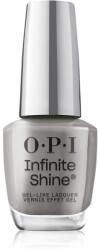 OPI Infinite Shine Silk lac de unghii cu efect de gel Steel Waters Run Deep 15 ml