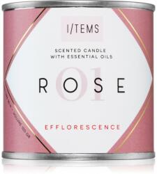 Items Essential 01 / Rose illatgyertya 100 g