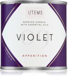 Items Essential 09 / Violet illatgyertya 100 g