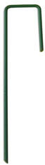 Nortene Hooksol műfű rögzítéséhez leszúrható fémkapocs - 15 cm x 3.5 cm - zöld színű (10 db) (2018173 (10 db))