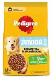 PEDIGREE száraz 12kg baromfi+rizs JUNIOR