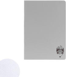 DACO Caiet A5 48 file DACO, coperta plastic, 70 g/mp, matematica, Gri (CT549AR/GRI)
