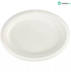 T-depo Cukornád tányér fehér - ovális 20x26cm (TDBPCTFOV26)